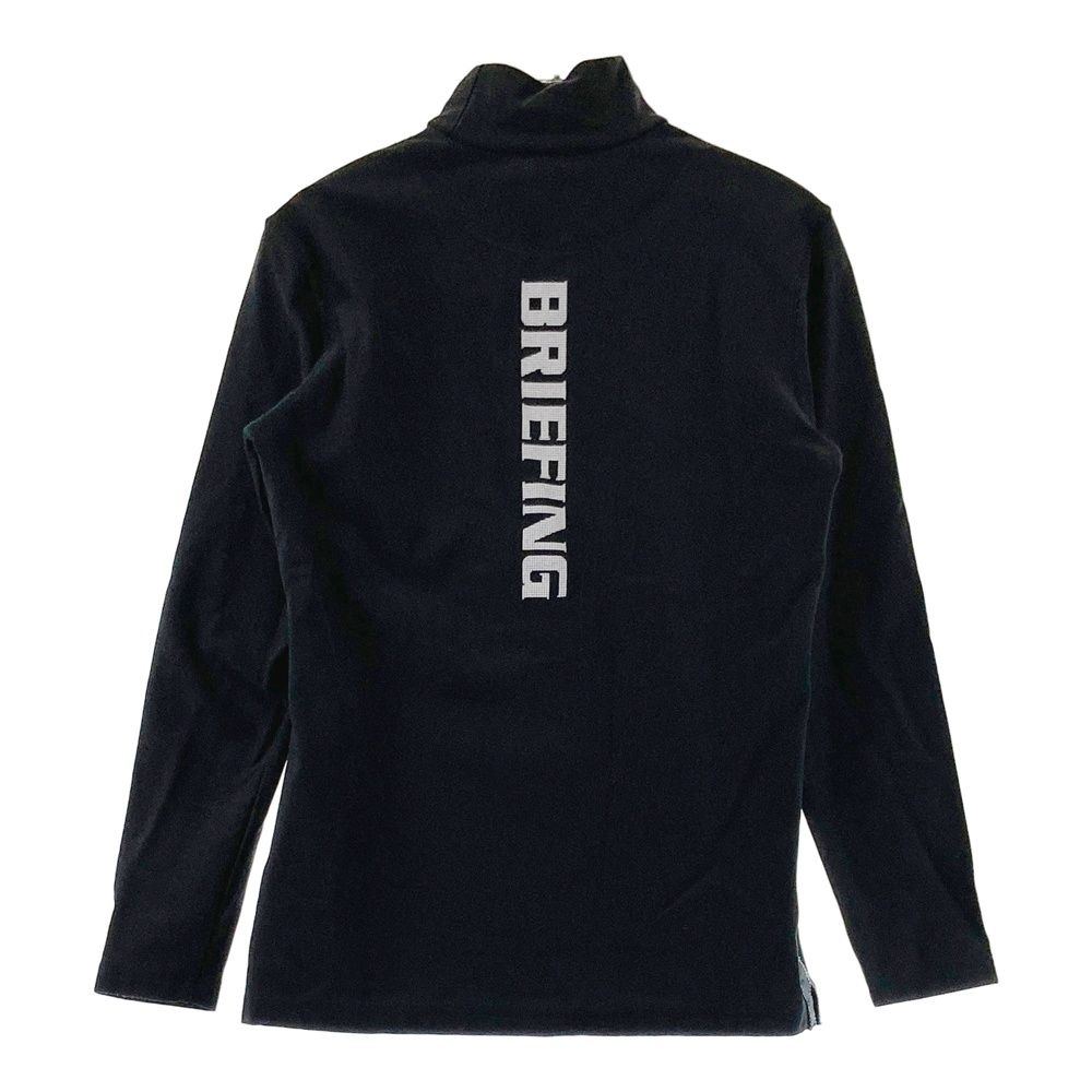 サイズ：M BRIEFING GOLF ブリーフィング 裏起毛 ハイネック 長袖T