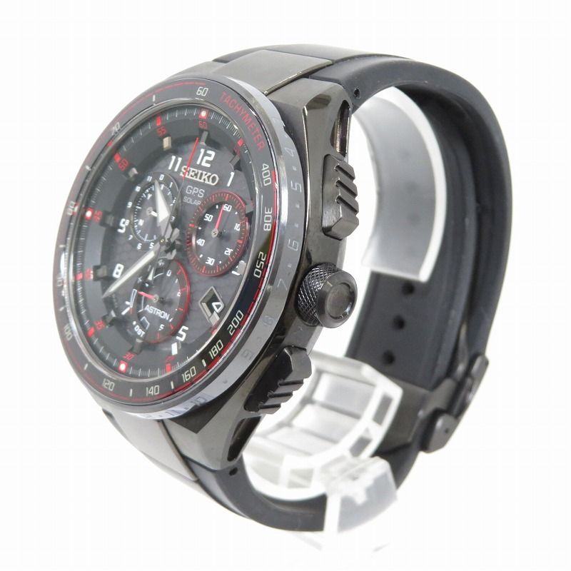 SEIKO セイコー 腕時計 アナログ電波ソーラー ASTRON Honda NSX ｺﾗﾎﾞﾓﾃﾞﾙ 1000本 SBXB 165 ブラック 131