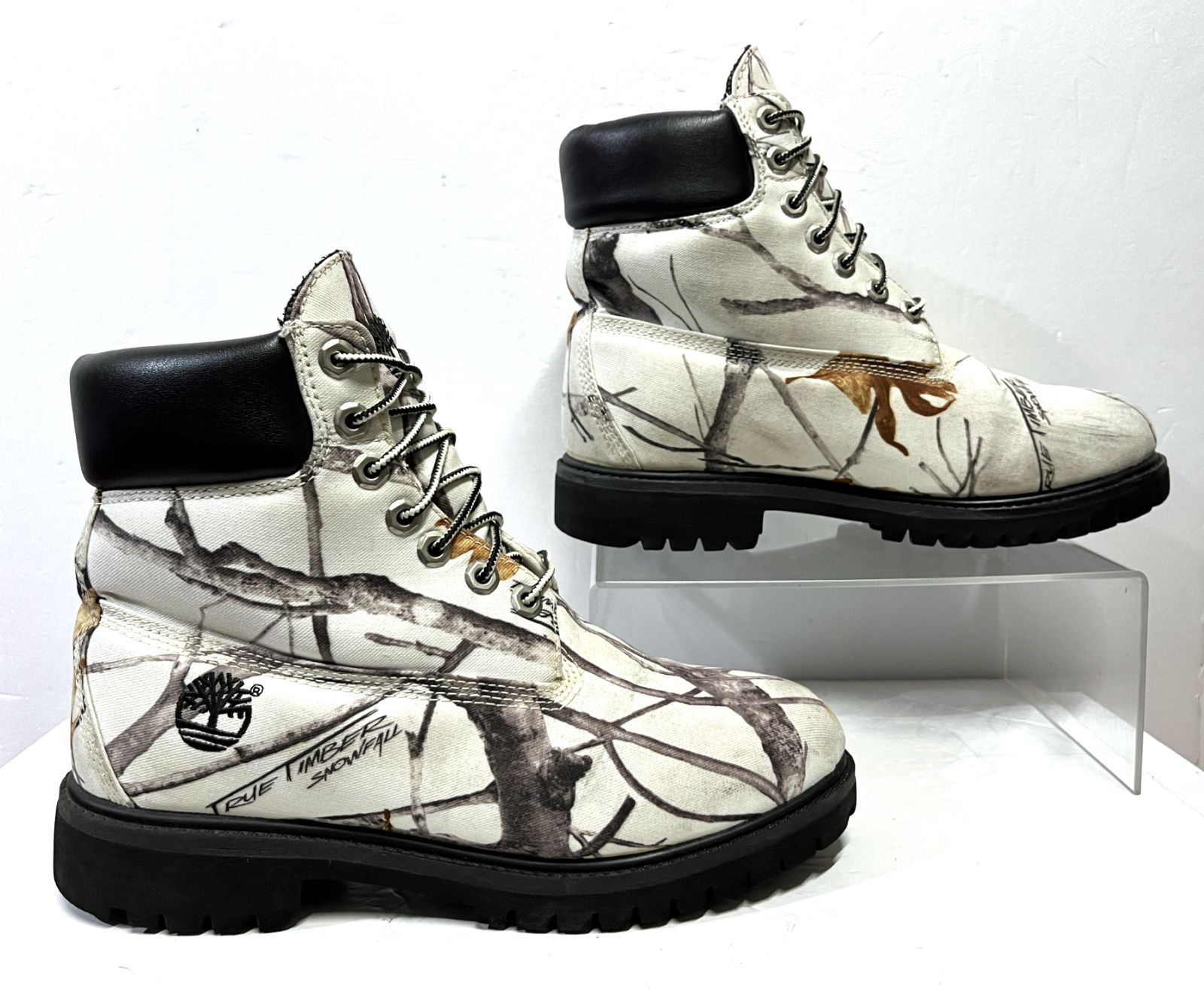  Timberland ティンバーランド ホワイトカモ キャンバス 6インチ ブーツ 靴 ワークブーツ ブーツ 革靴