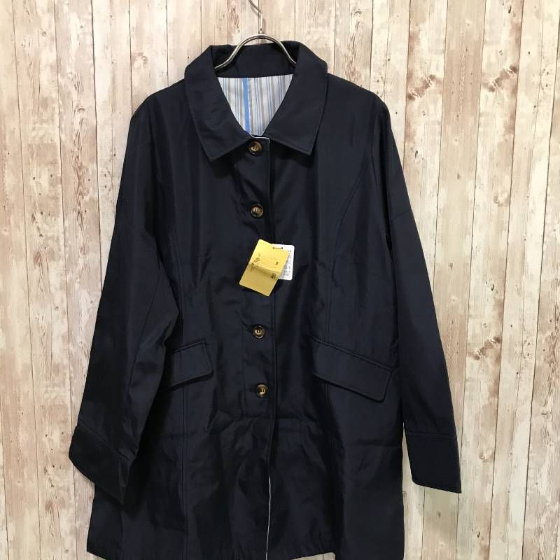 コ Provador プロバドール トレンチコート ネイビー ⅬⅬ