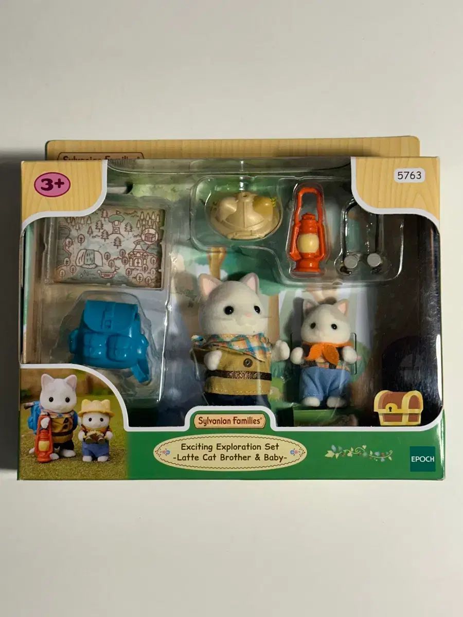 シルバニアファミリー ラテ猫 ドキドキ探検セット