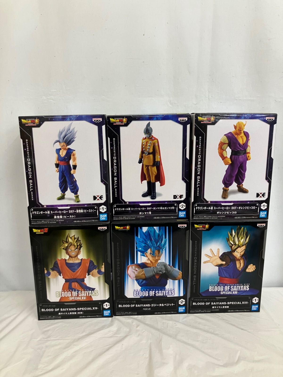 未開封 DRAGON BALL ドラゴンボールフィギュア 6種 LFQ771 f111