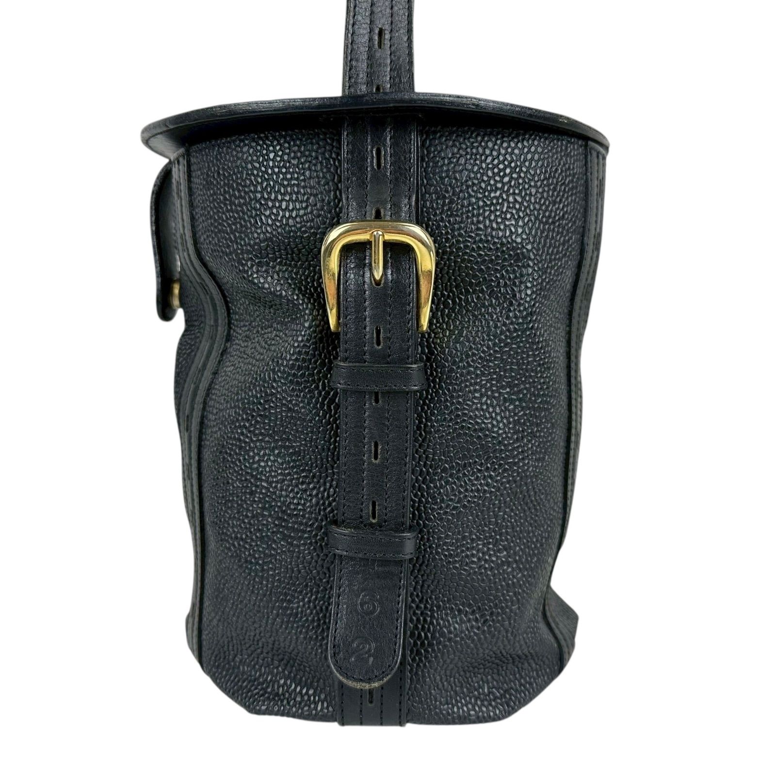 B4234】HIROFU ヒロフ ハンドバッグ トートーバッグ バケツ型 オール