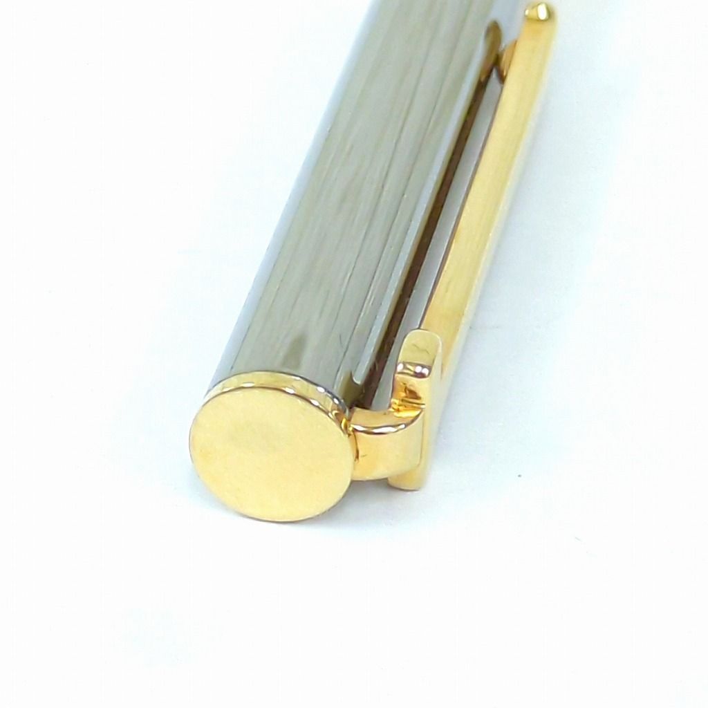 ティファニー Tクリップ ボールペン グレー ゴールドカラーアメリカ製