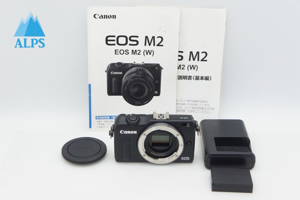 品 Canon キヤノン EOS M 2 ボディ ミラーレス一眼カメラ ブラック 251217 i