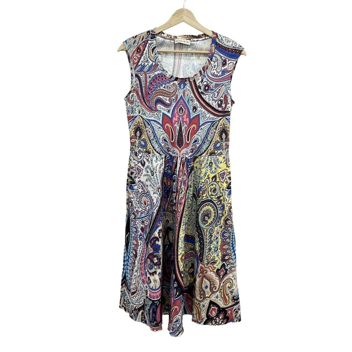 【極美品】ETRO☆ペイズリー柄ワンピース 極美品】エトロ ワンピース ペイズリー柄 幾何学柄 現行 コレクション