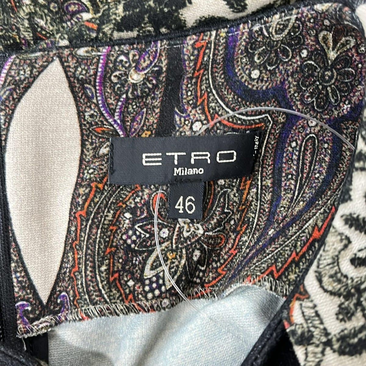 ETRO エトロ ワンピース　サイズ 46 ETRO(エトロ) ワンピース サイズ46 L レディース美品 - グレーベージュ