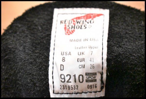 レッドウィング 9210