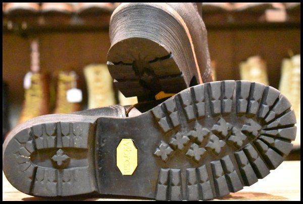  8 D 16年 レッドウィング 9210 クローンダイク ロガー 黒 ブラック 茶芯 スチールトゥ ロング 編み上げ ブーツ redwing FL 075 ワークブーツ ブーツ 革靴