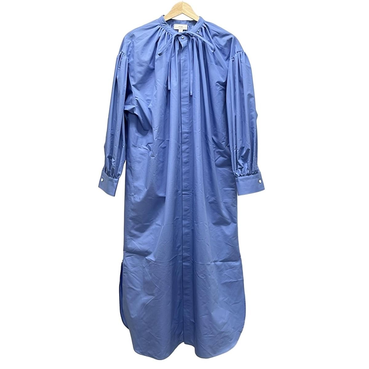 HYKE(ハイク) ワンピース サイズ1 S レディース - ブルー 長袖/ロング