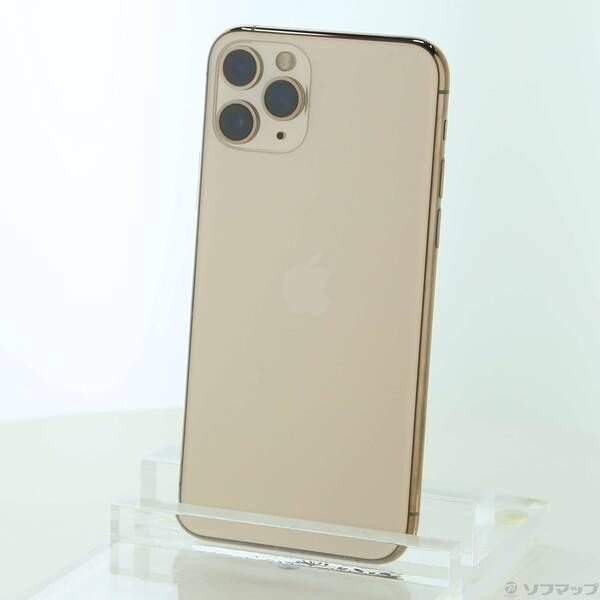 中古品〕 iPhone11 Pro 64GB ゴールド MWC52J／A SIMフリー【258