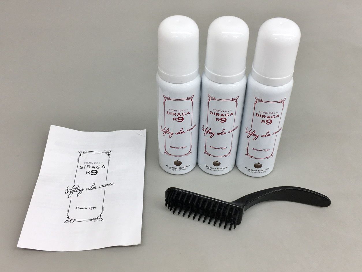 エフエルシー トリートメント 染毛料 80g 3本セット シラガレスキュー