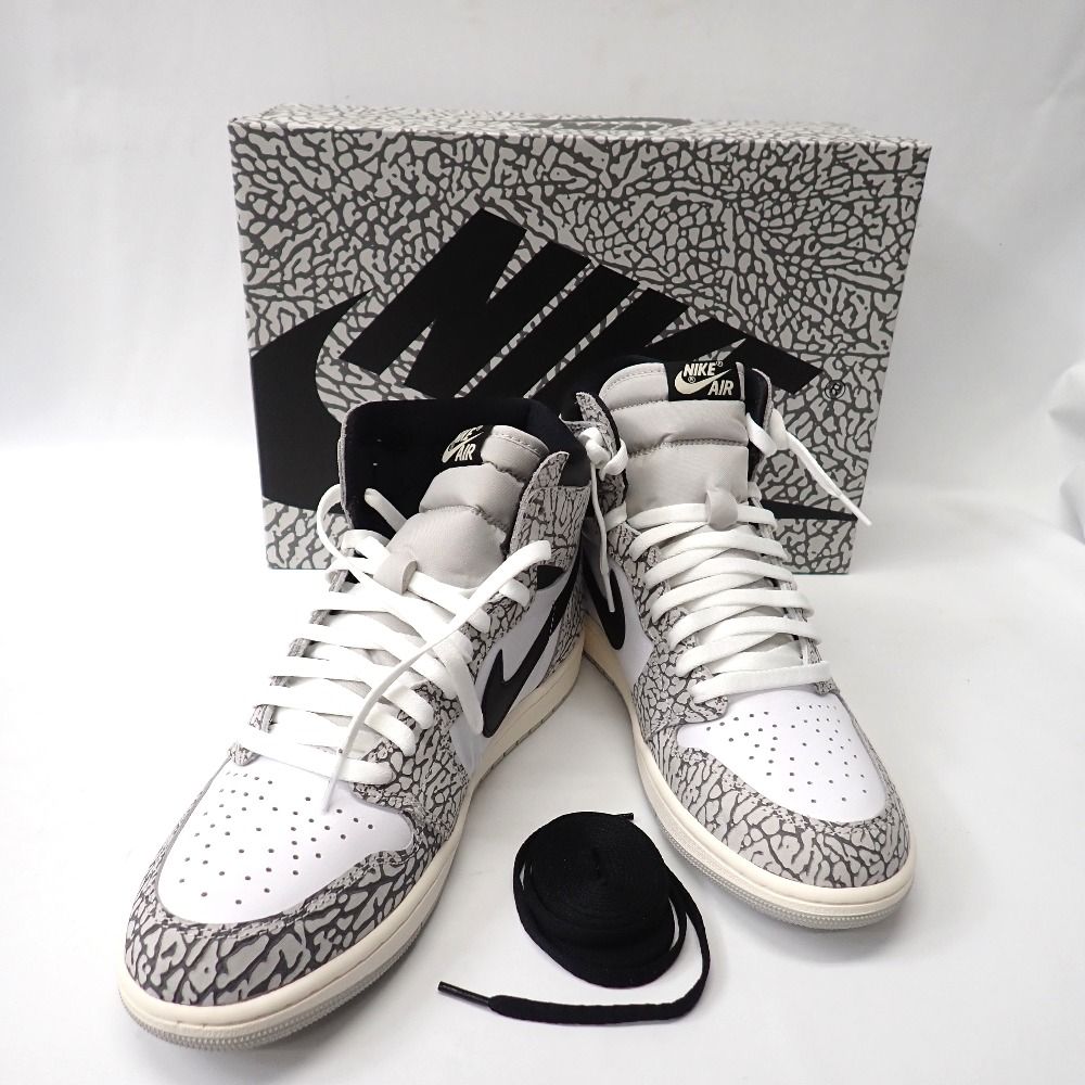 Ft 1314081 ナイキ スニーカー AIR JORDAN 1 RETRO HIGH OG DZ 5485 052 グレー ブラック ホワイト 29.0 cm メンズ NIKE