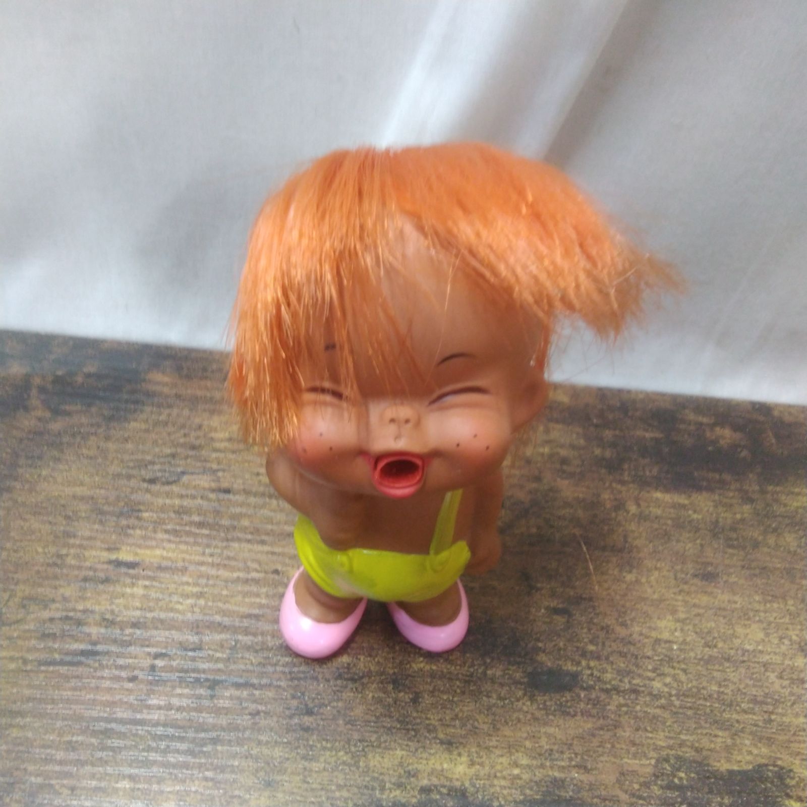 ソフビ モンナニ人形2体セット 日本製 (足裏に刻印あり) 昭和レトロ