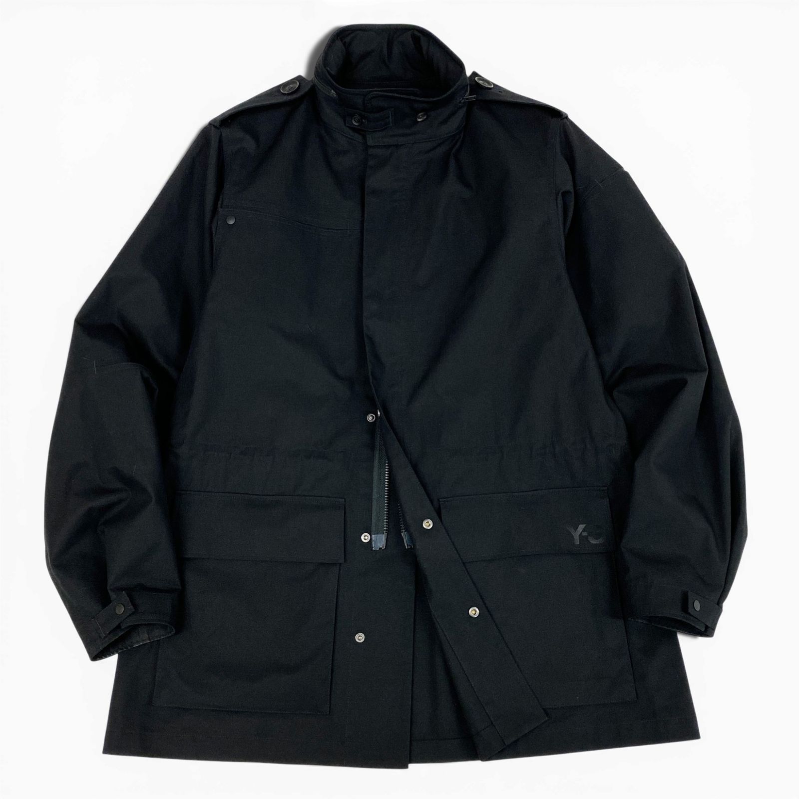 35 L 19 Y-3 ワイスリー FIELD JACKET フィールドジャケット JI 7085 サイズS ブラック Yohji Yamamoto × adidast 18 r