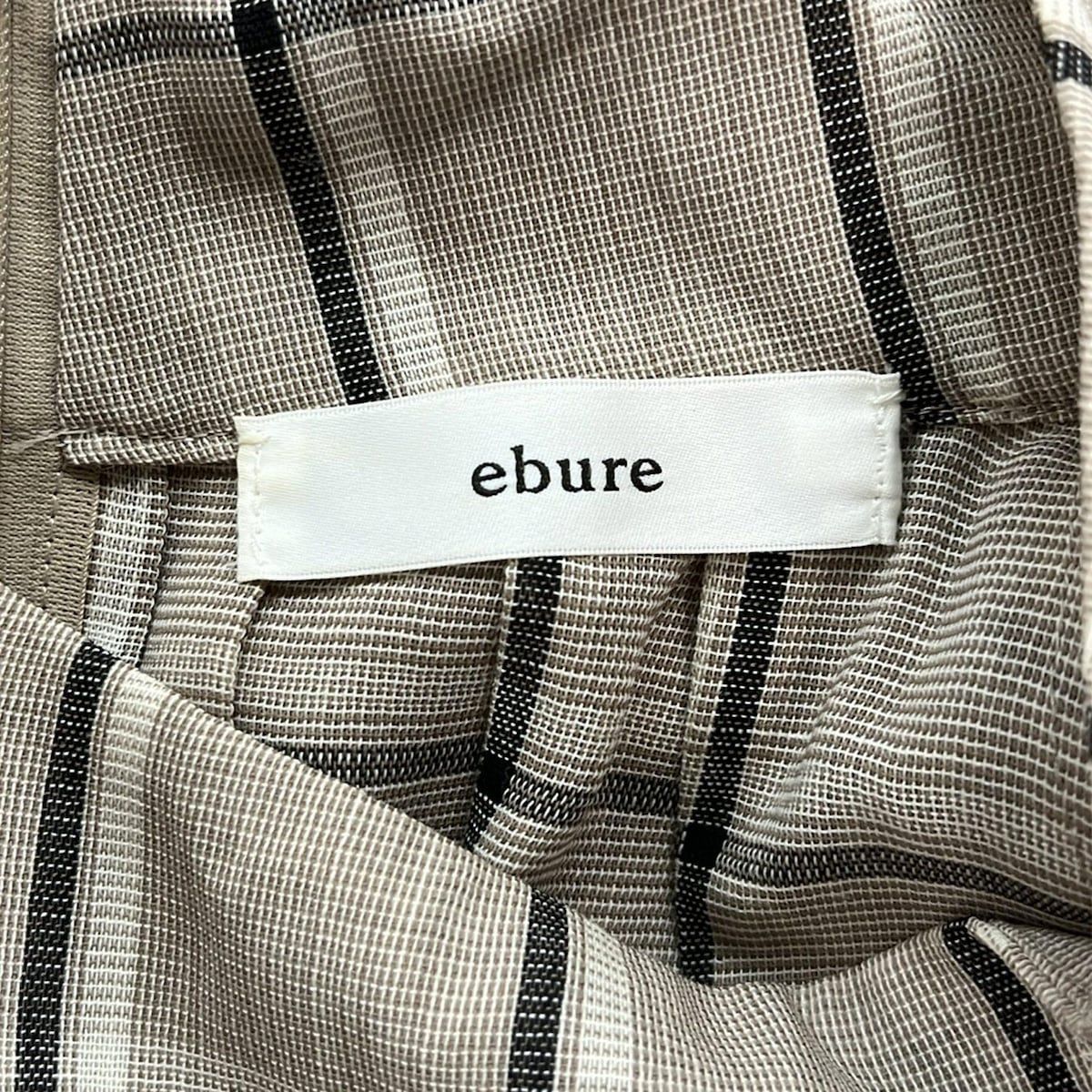 ebure(エブール) ワンピース サイズ38 M レディース美品 - グレー