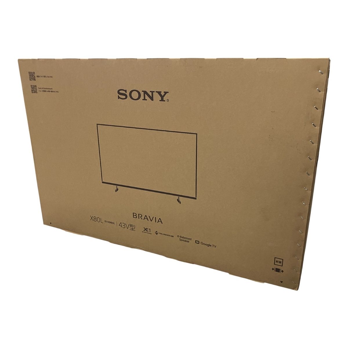 SONY KJ-43 X 80 L 液晶テレビ 43インチ 4 K ソニー 生活家電