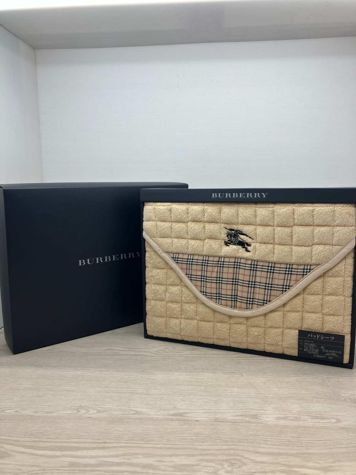 未使用品】BURBERRY パッドシーツ ノバチェック (C12-94) T - メルカリ