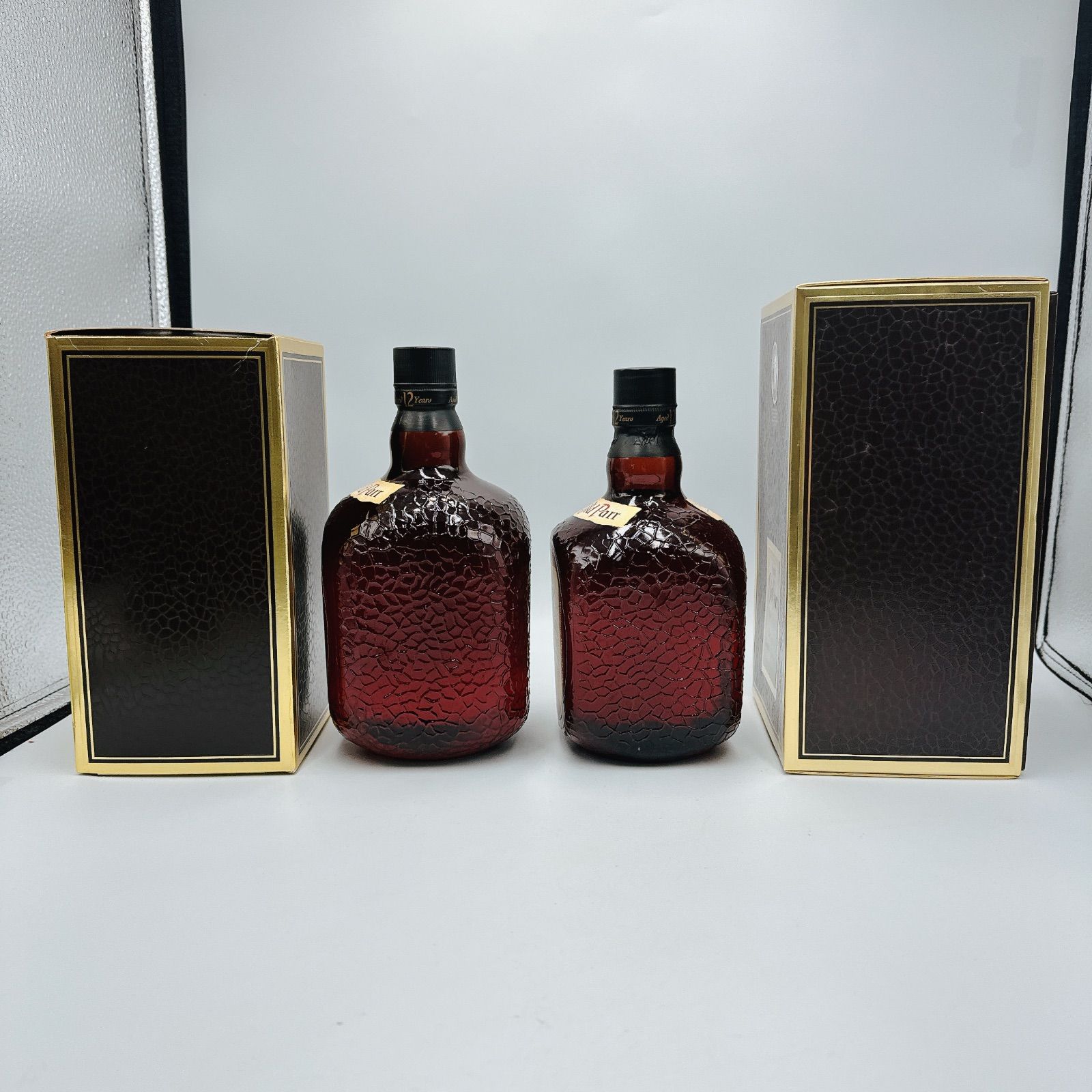 未開栓】2点セット Grand Old Parr 12年 DeLuxe SCOTCH WHISKY 1L