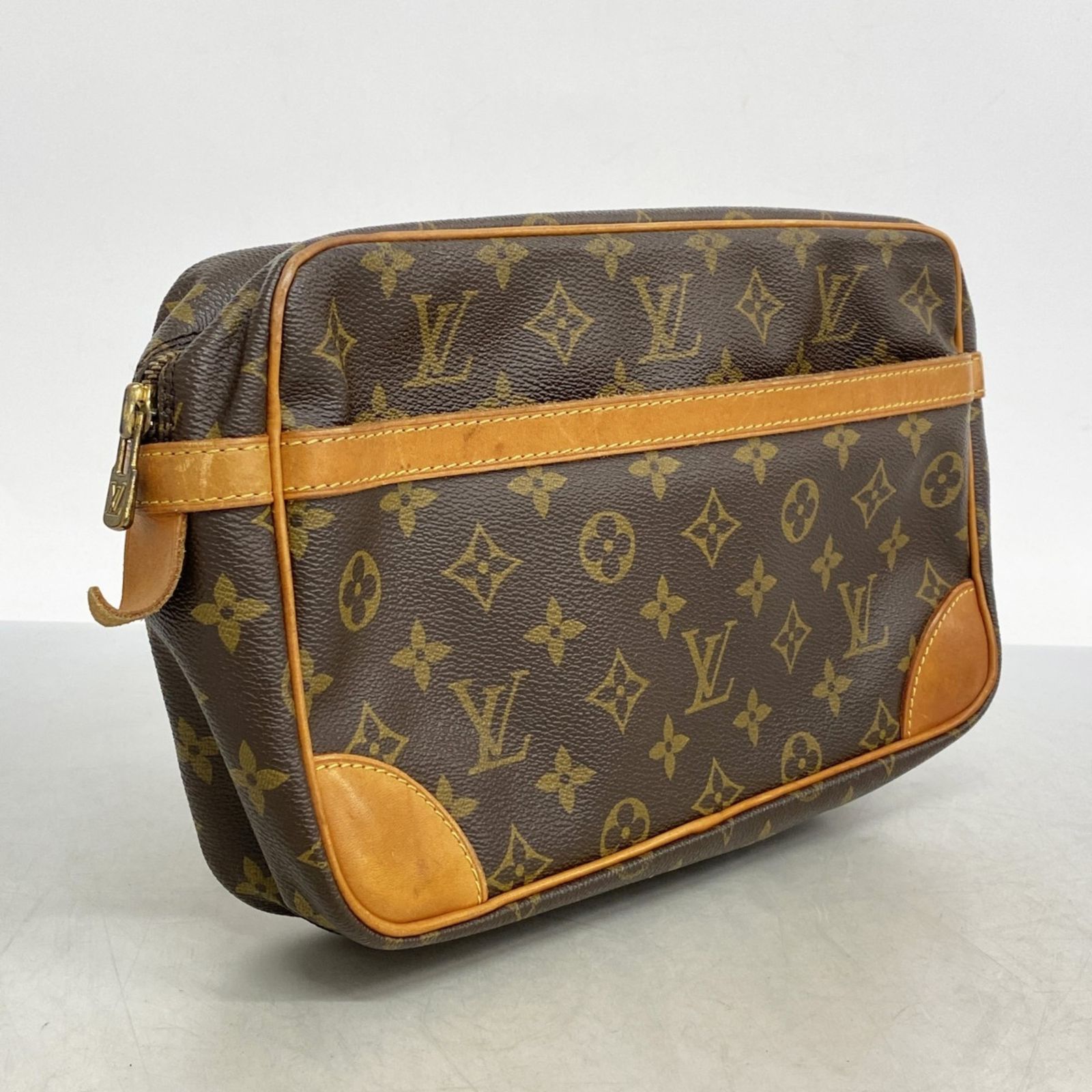 ルイ ヴィトン Louis Vuitton クラッチバッグ モノグラム コンピエーニュ28 M 51845 ブラウンレディース