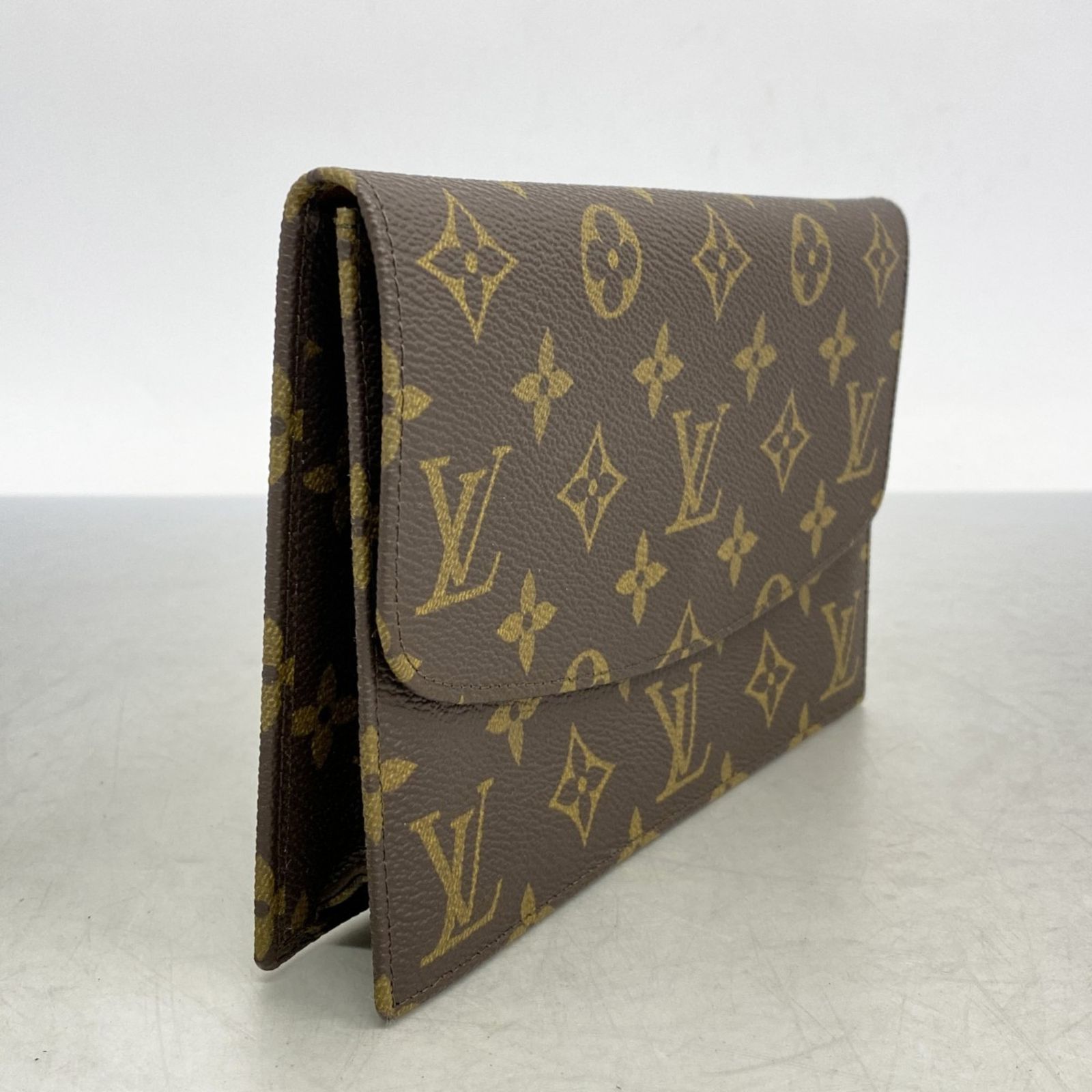 ルイ ヴィトン Louis Vuitton クラッチバッグ モノグラム ポシェットラバ20 M 51935 ブラウンメンズ レディース