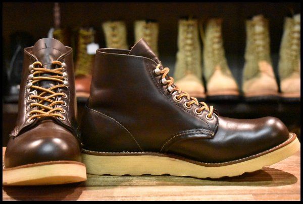 7.5 D 羽タグ レッドウィング 8160 アイリッシュセッター ガラスレザー コレクテッドグレイン ブーツ redwing FL 083