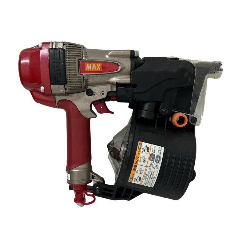 MAX マックス 90 mm スーパーネイラ 高圧エア釘打ち機 HN-90 N 1 レッド 電動工具