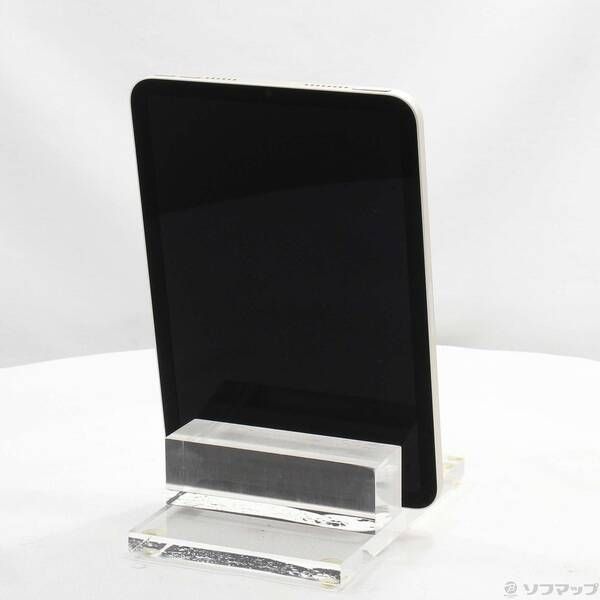 中古品〕 iPad mini 第6世代 64GB スターライト MK7P3J／A Wi-Fi【344
