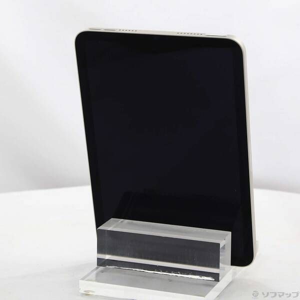 中古品〕 iPad mini 第6世代 64GB スターライト MK7P3J／A Wi-Fi【262