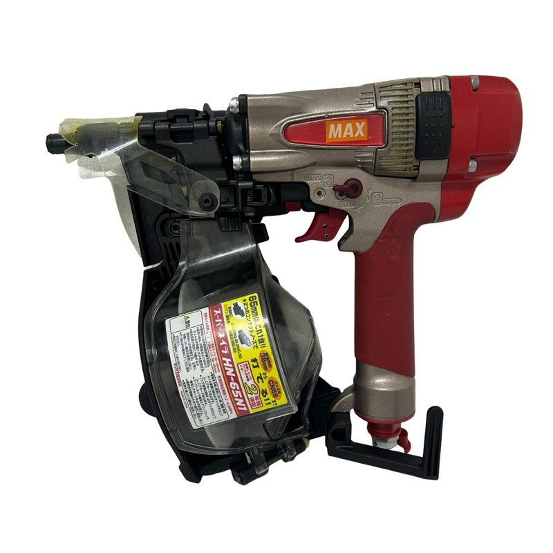 MAX マックス スーパーネイラ 高圧エア釘打ち HN 65 N 1 レッド 電動工具
