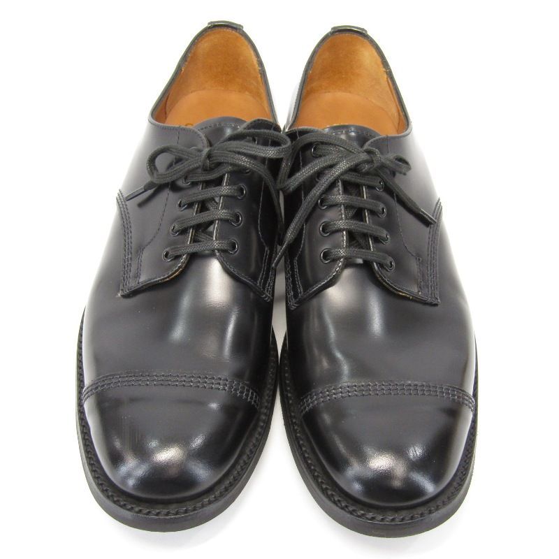 美品 SANDERS サンダース UK7.5 ミリタリーダービーシューズ 1128B