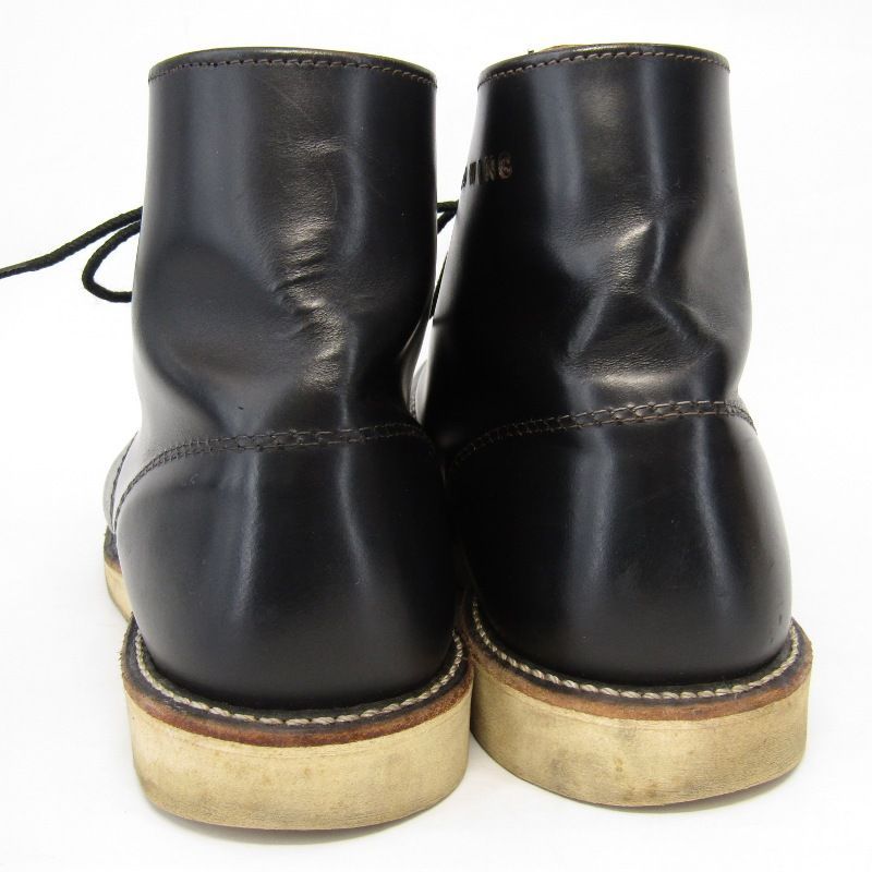 REDWING レッドウィング US8.5D 26.5cm ラウンドトゥ 9870 復刻四角犬