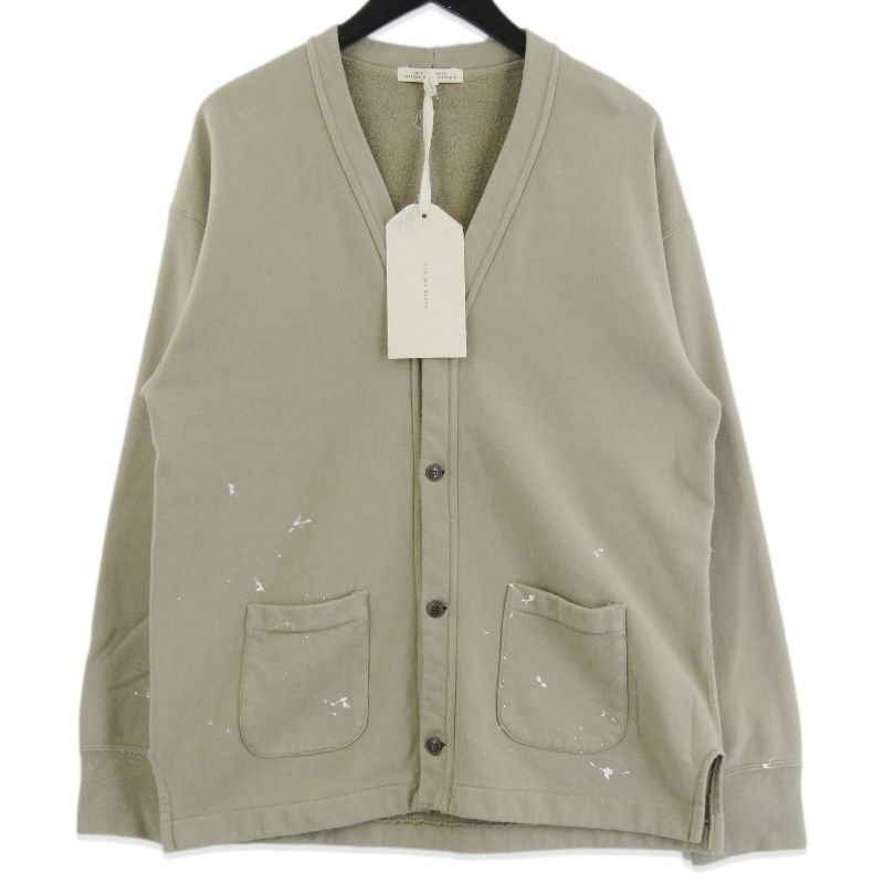 OLD JOE Co ジョー スウェットカーディガン 221 OJ CT 04 PATINA SWEAT BUTTON CARDY 味だし加工 38