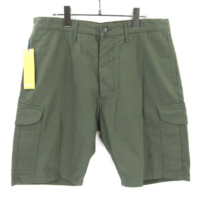 GERUGA ゲルガ スリークカーゴ ハーフパンツ GR P 125 SLEEK CARGO HARF PANTS ARMY GREEN 34