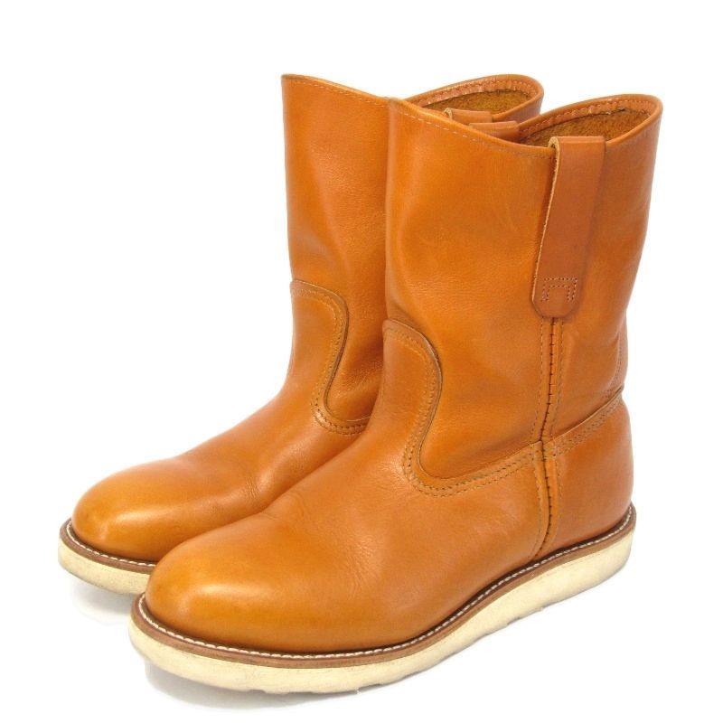 USA製 レッドウィング PECOS ペコスブーツ 8866 犬タグ US7.5 RED WING レッドウィング 8866 新四角犬タグ 90s PECOS BOOTS