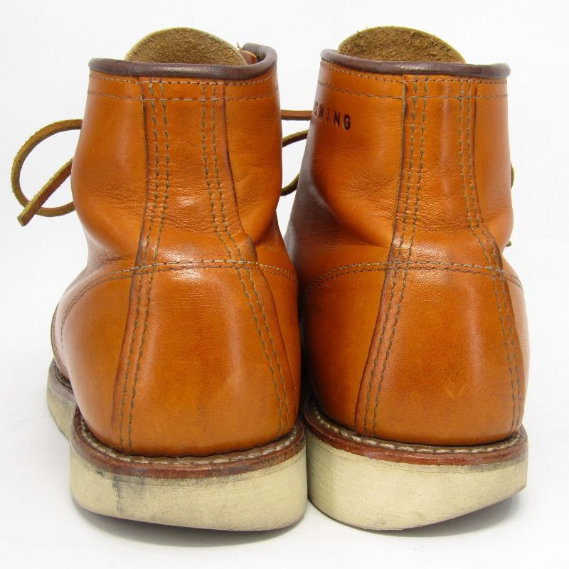 REDWING レッドウィング US7.5E 25.5cm モックトゥ 9875 復刻四角犬