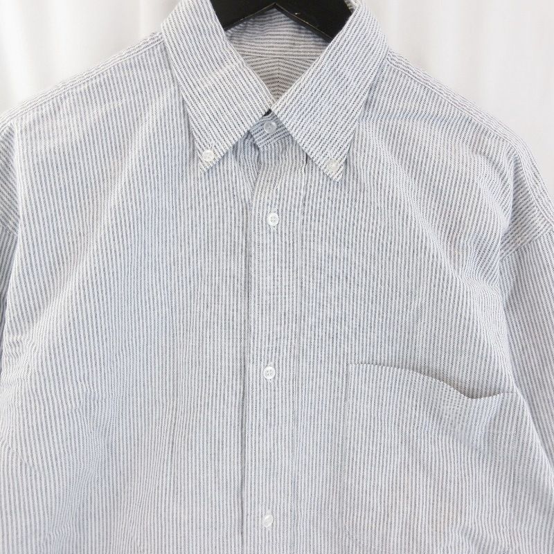 COMOLI コモリ オックス BDシャツ X01-02009 長袖ボタンダウンシャツ