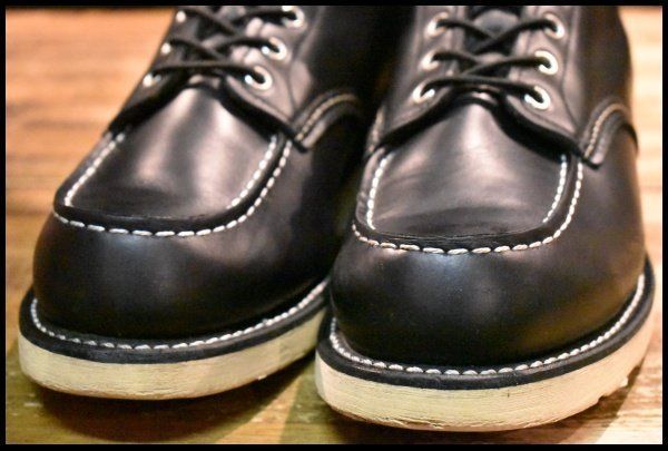 廃盤♡レッドウィング✩.* 犬タグ✩.*90s プレーントゥ 黒 9.5E 良品 犬タグ復刻 19年】レッドウィング 8179 アイリッシュ