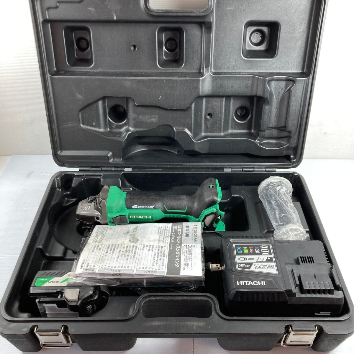 HiKOKI ハイコーキ 36 v コードレスディスクグラインダ PSEマーク有 G 3610 DA グリーン