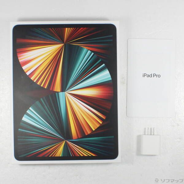 中古品〕 iPad Pro 12.9インチ 第5世代 256GB シルバー MHNJ3J／A Wi
