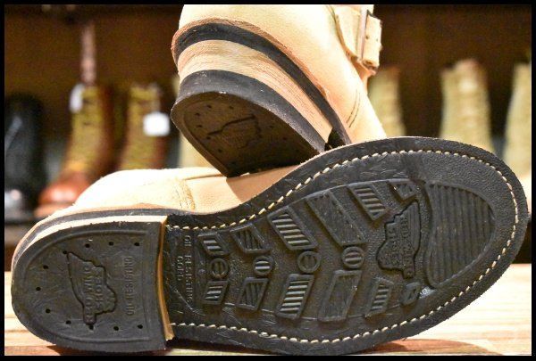  8 5 D 14年 レッドウィング 2965 ショート スエードエンジニア ホーソーンアビレーン ラフアウト 茶 ブーツ redwing FL 087 エンジニアブーツ ブーツ 革靴