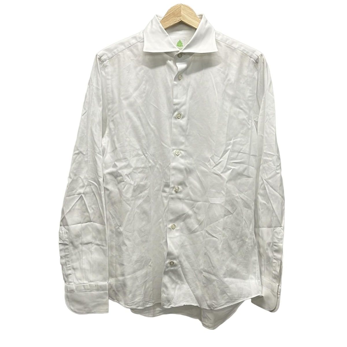 フィナモレ　白シャツ　シャツ　長袖 Finamore（フィナモレ） シャツ ルイジ ドレスシャツ LUIGI MILANO