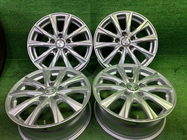 ジョーカー ｱﾙﾌｧｰﾄﾞ ｴﾙｸﾞﾗﾝﾄﾞ ホイール アルミ シルバー 16インチ 6 5 J 5穴 4本 114 3 40