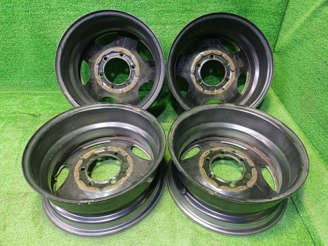 トピー S 54 A ﾊｲｴｰｽ ホイール スチール シルバー 15インチ 6 J 6穴 4本 139 7