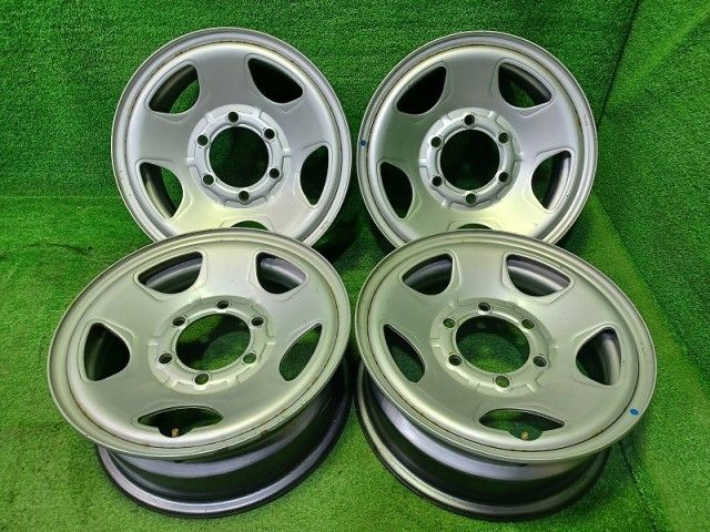 トピー S 54 A ﾊｲｴｰｽ ホイール スチール シルバー 15インチ 6 J 6穴 4本 139 7