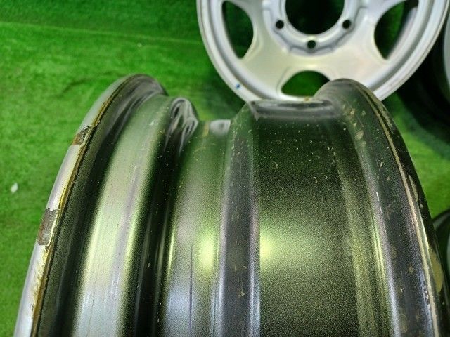  トピー S 54 A ﾊｲｴｰｽ ホイール スチール シルバー 15インチ 6 J 6穴 4本 139 7 15インチ ホイール