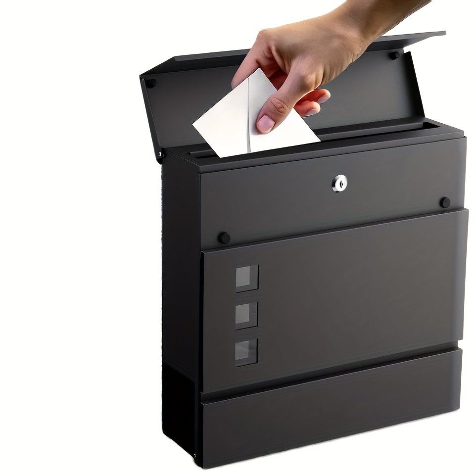 アイアンメールボックス 屋外対応