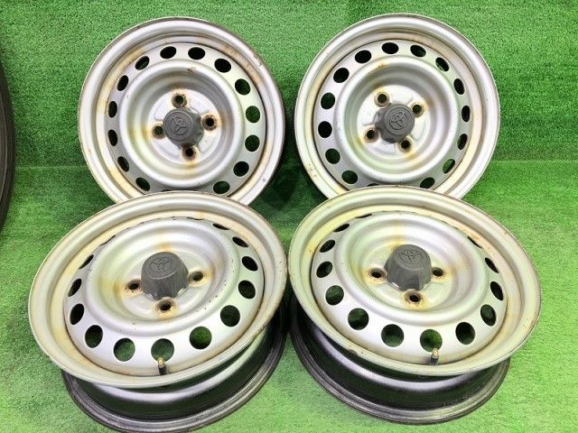 トヨタ TOYOTA ショップ 純正 サクシード NCP165V ホイール スチール