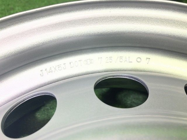  トヨタ TOYOTA サクシード NCP 160 V ホイール スチール シルバー 14インチ 5 J 4穴 4本 100 14インチ ホイール