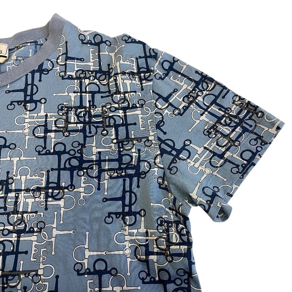  HERMES エルメス 半袖Ｔシャツ ブルー レディース アンサンブル トップス